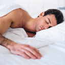 man sleeping