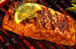grilled salmon
