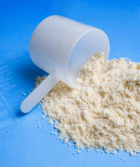 whey protein powder scoop