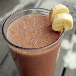 chocolate-banana-protein-shake