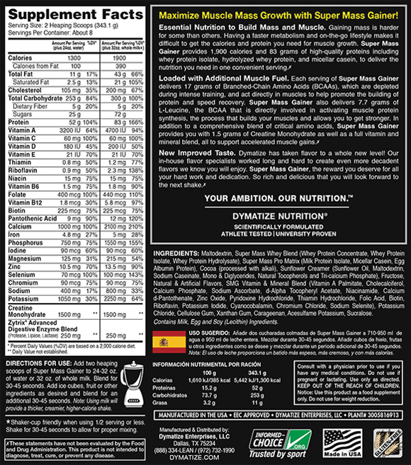 dymatize-super-mass-gainer-ingredients-nutrition-facts-label